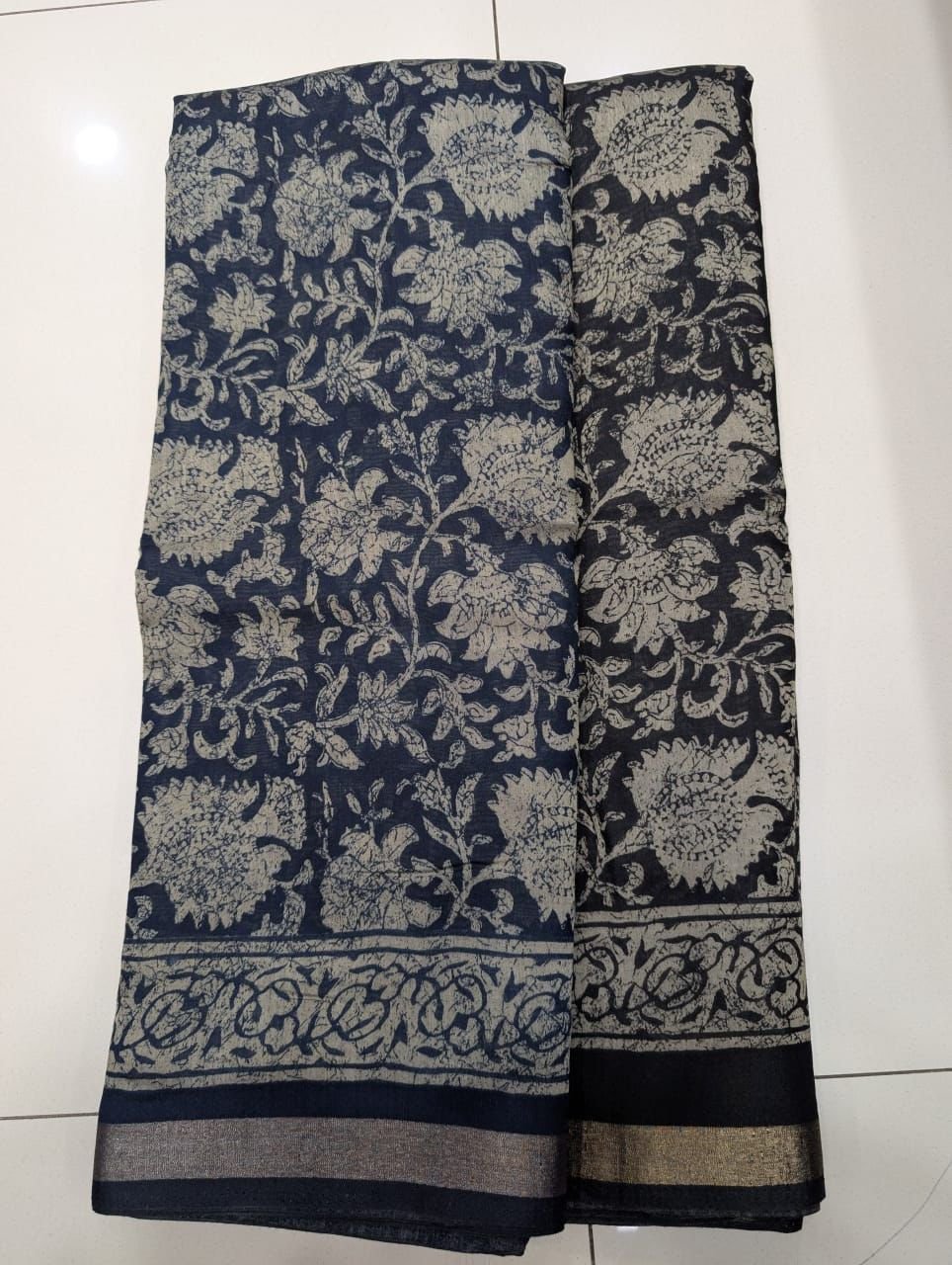 Buy Chanderi cotton Saree upto 20 % off