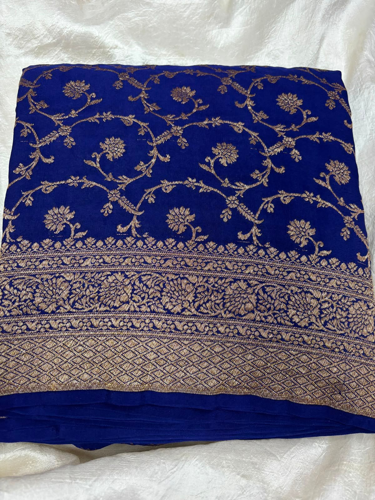 Banarasi Pure Crepe Saree