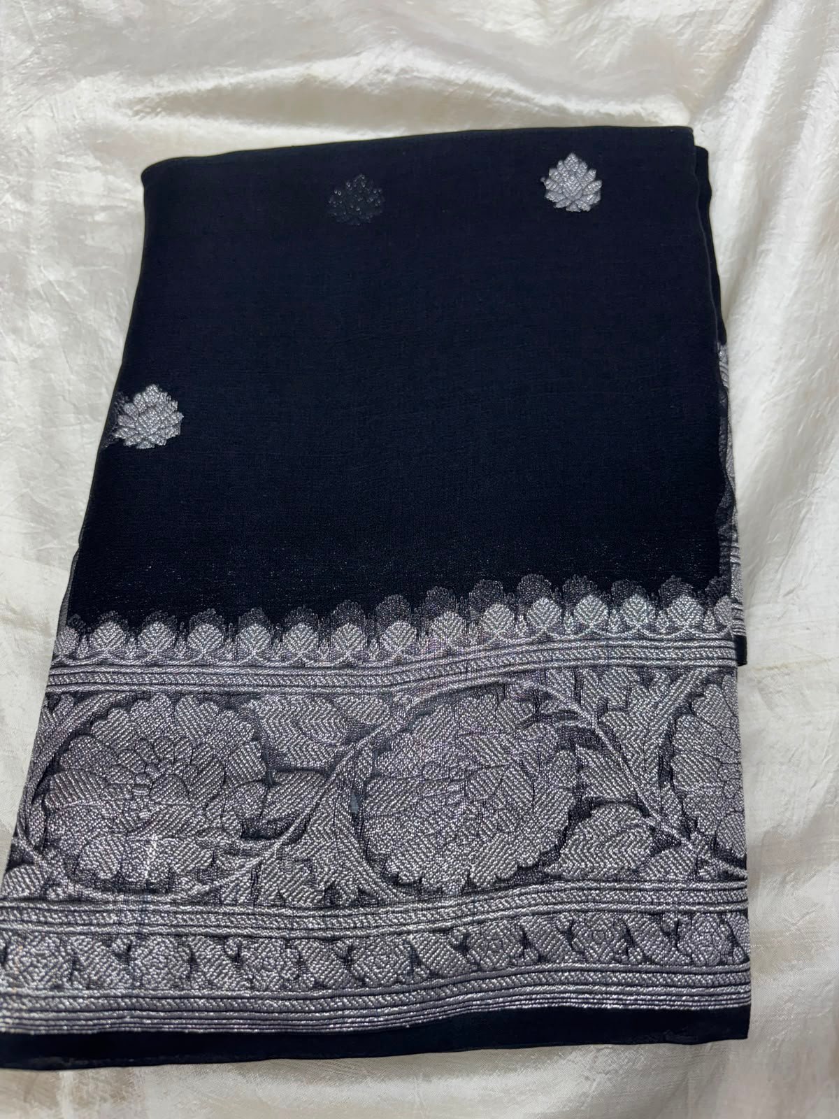 Pure Chiffon Sarees for VaraMahalakshmi festive collections - Image 4