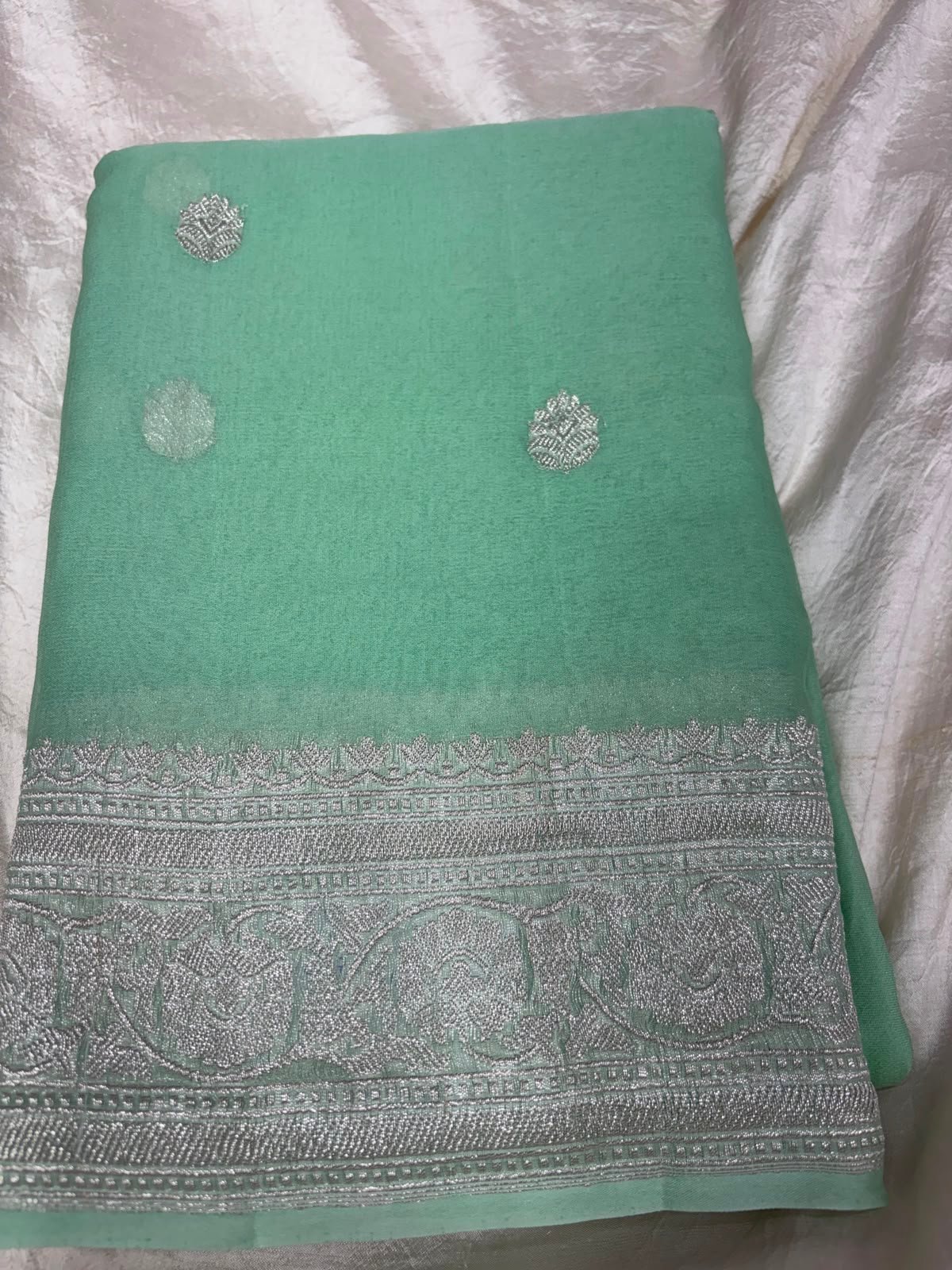 Pure Chiffon Sarees for VaraMahalakshmi festive collections - Image 6