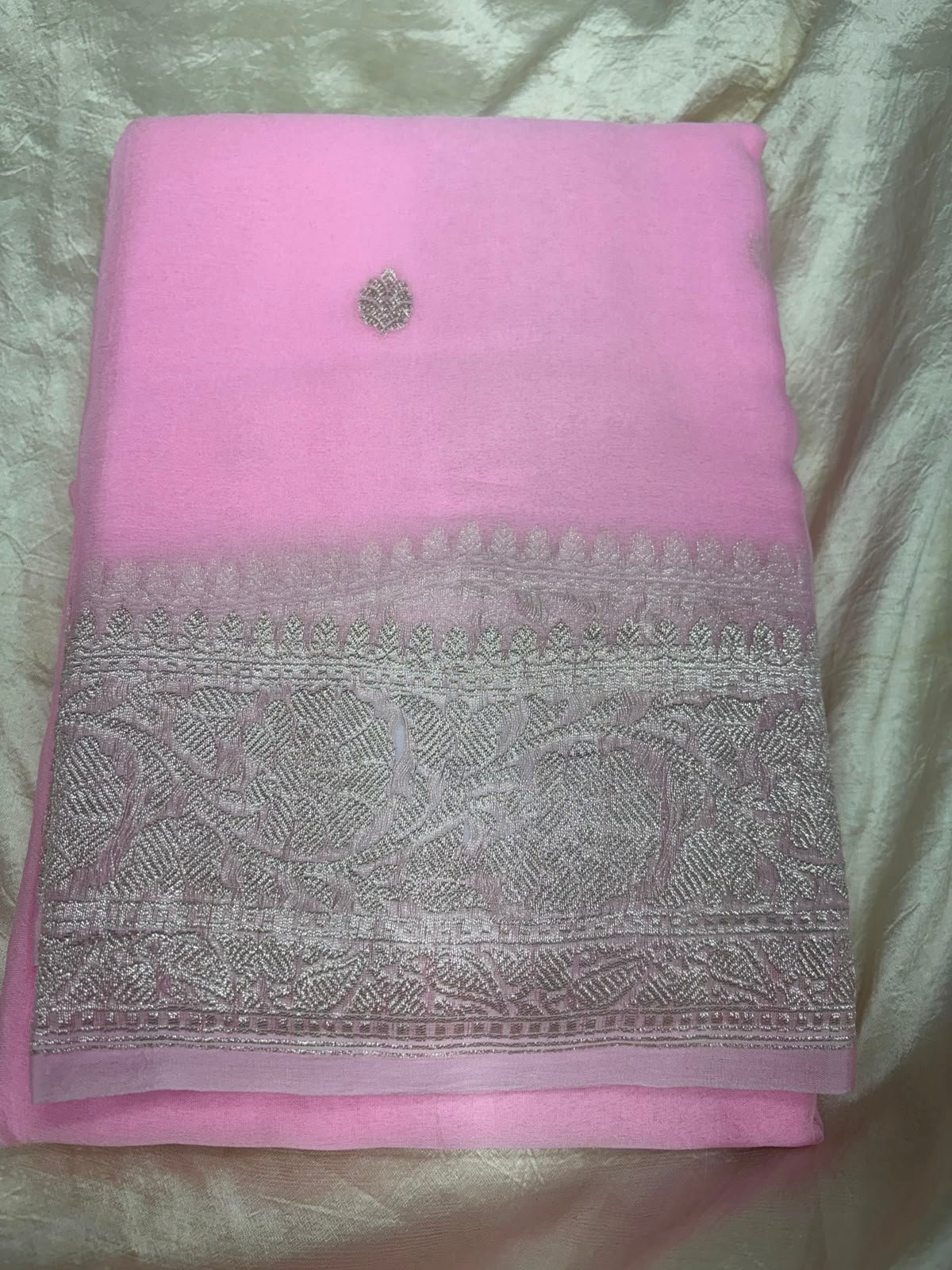 Pure Chiffon Sarees for VaraMahalakshmi festive collections - Image 2