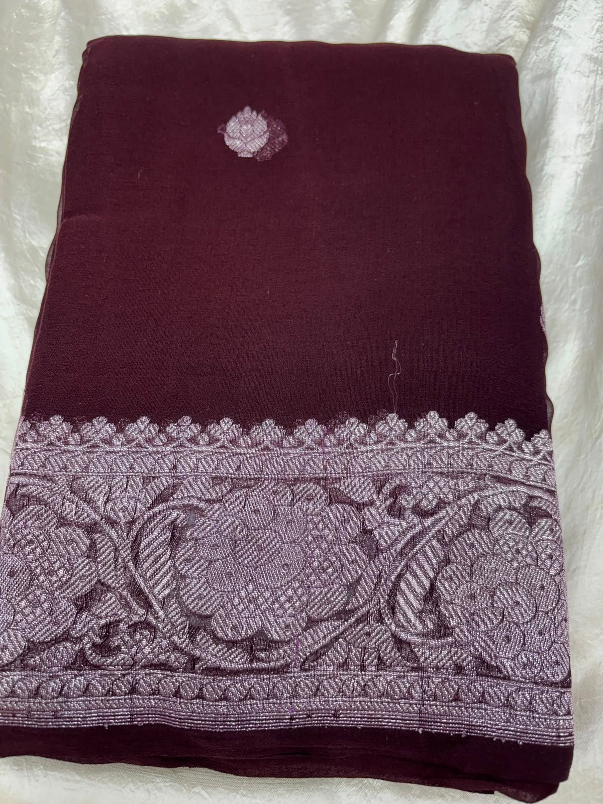 Pure Chiffon Sarees for VaraMahalakshmi festive collections - Image 5