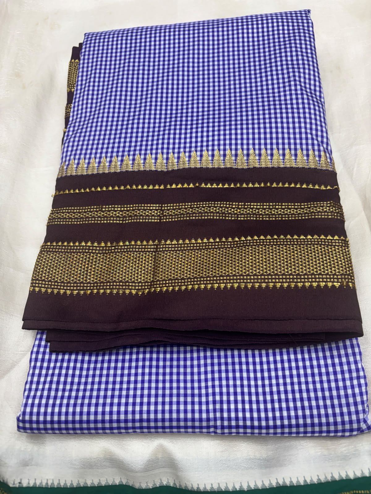Semi Silk IIkal saree- Pride of North Karnataka - Image 2