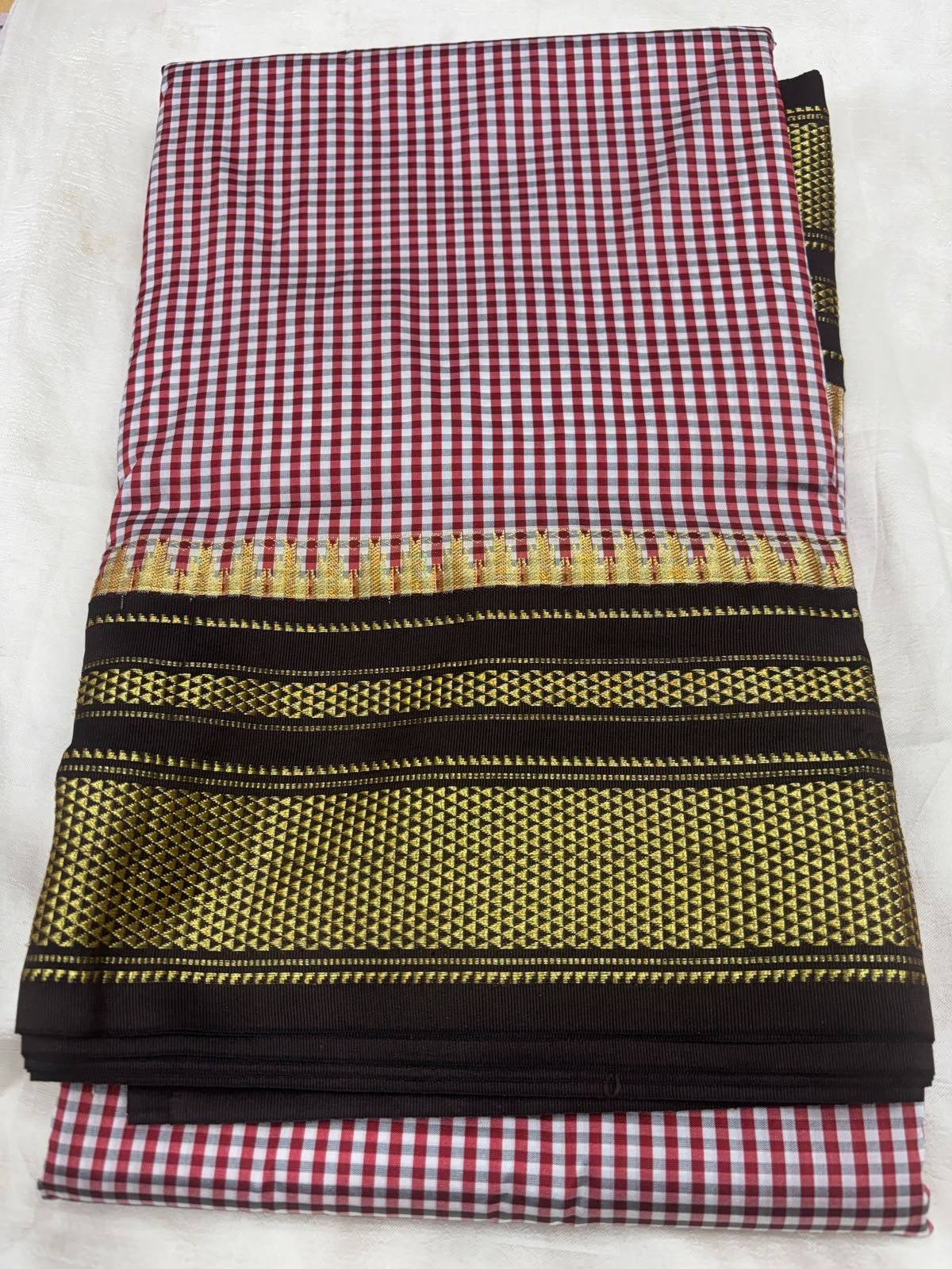 Semi Silk IIkal saree- Pride of North Karnataka - Image 3