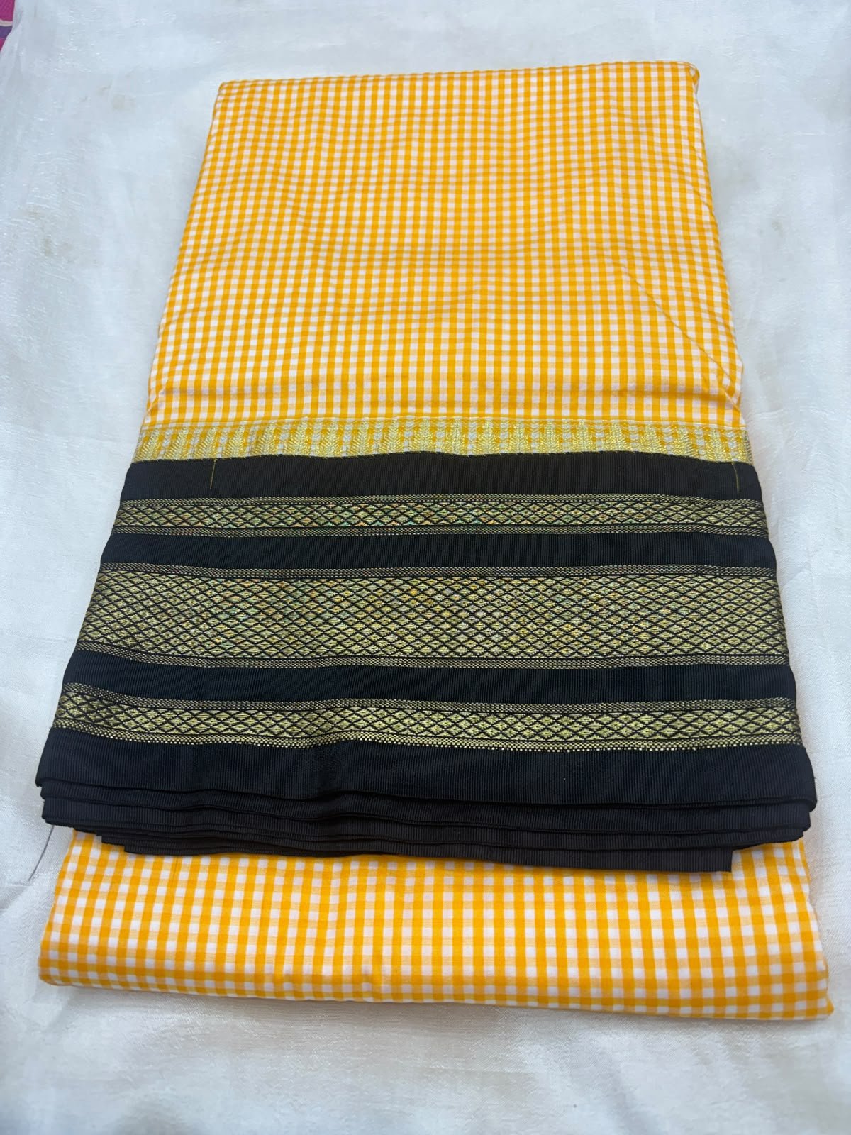 Semi Silk IIkal saree- Pride of North Karnataka - Image 4