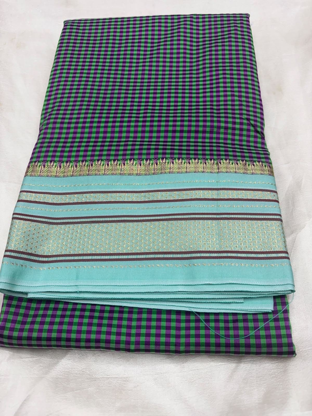 Semi Silk IIkal saree- Pride of North Karnataka - Image 6