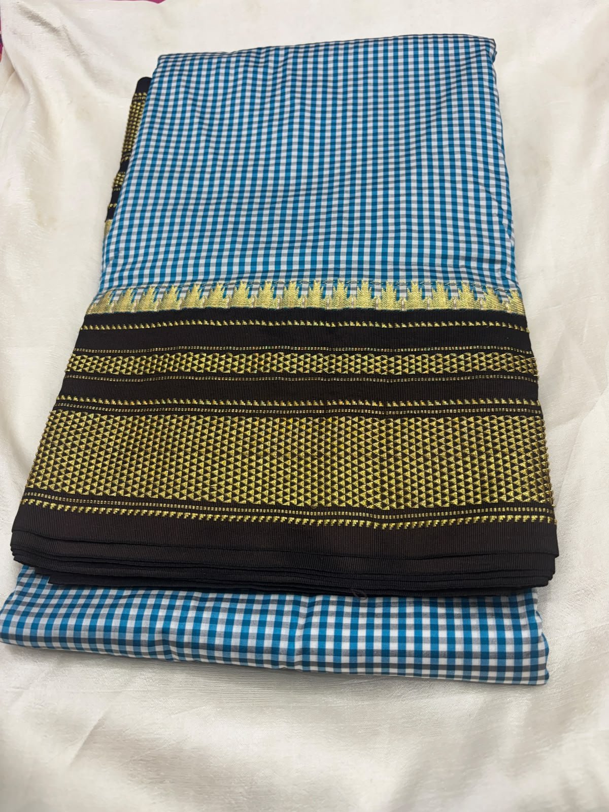 Semi Silk IIkal saree- Pride of North Karnataka - Image 8