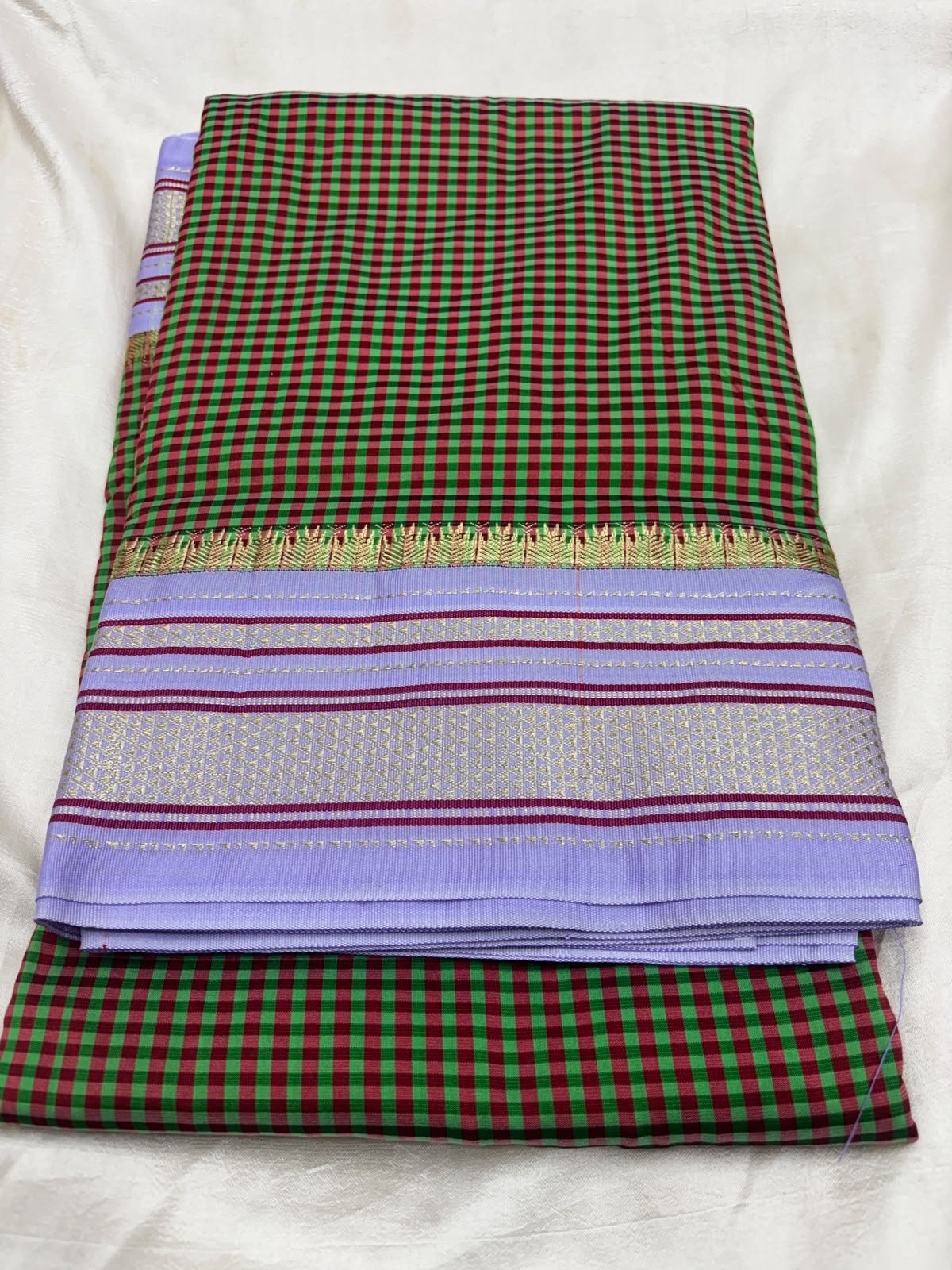 Semi Silk IIkal saree- Pride of North Karnataka - Image 9