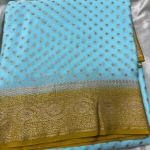 Banarasi Pure Crepe Saree # Navratri